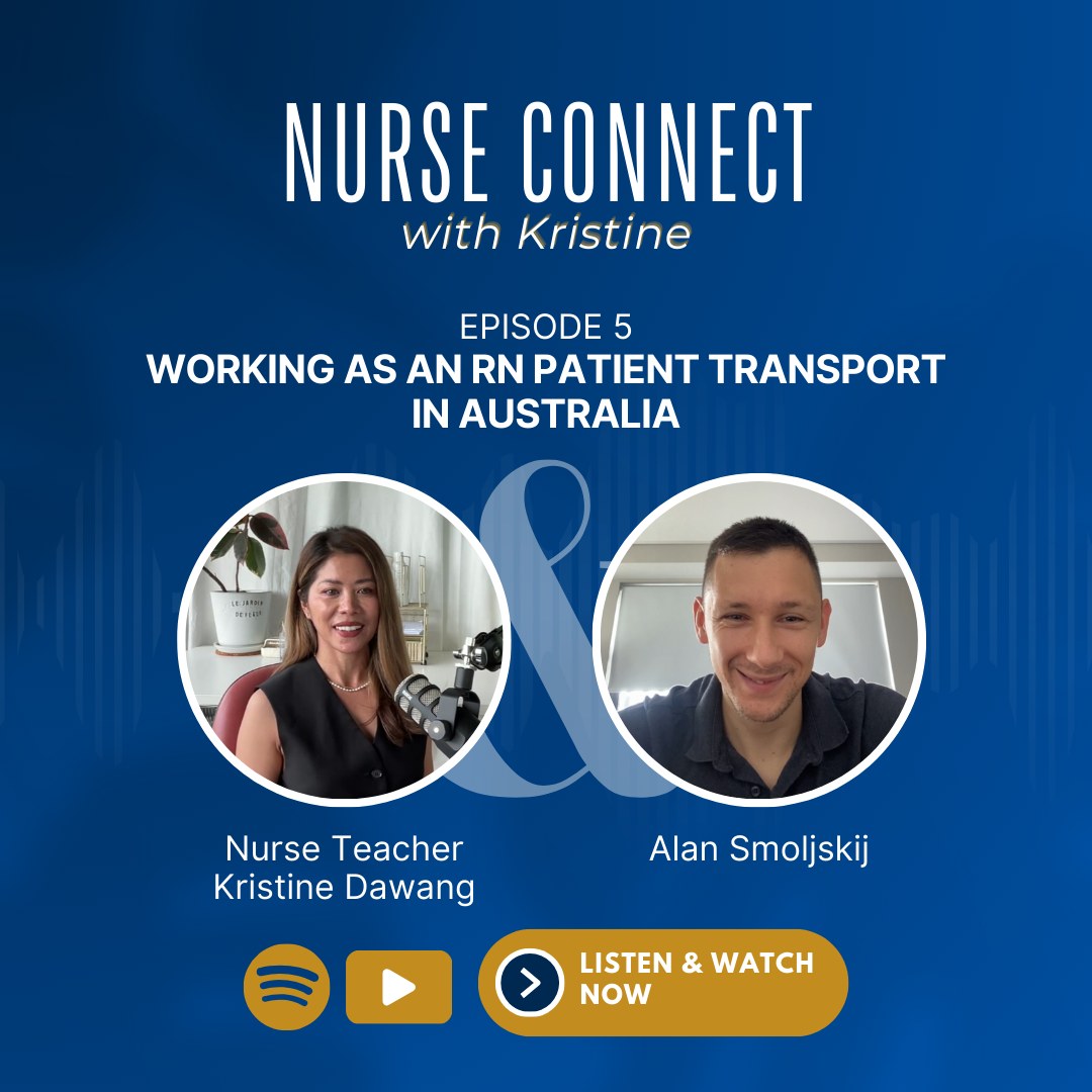 Patient Transport Nurse Podcast Episode with Alan